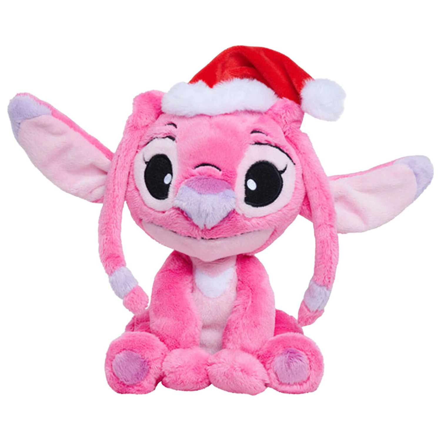 Disney Stitch Angel Božićna kapa Djeda Božićnjaka 25 cm fotografija proizvoda