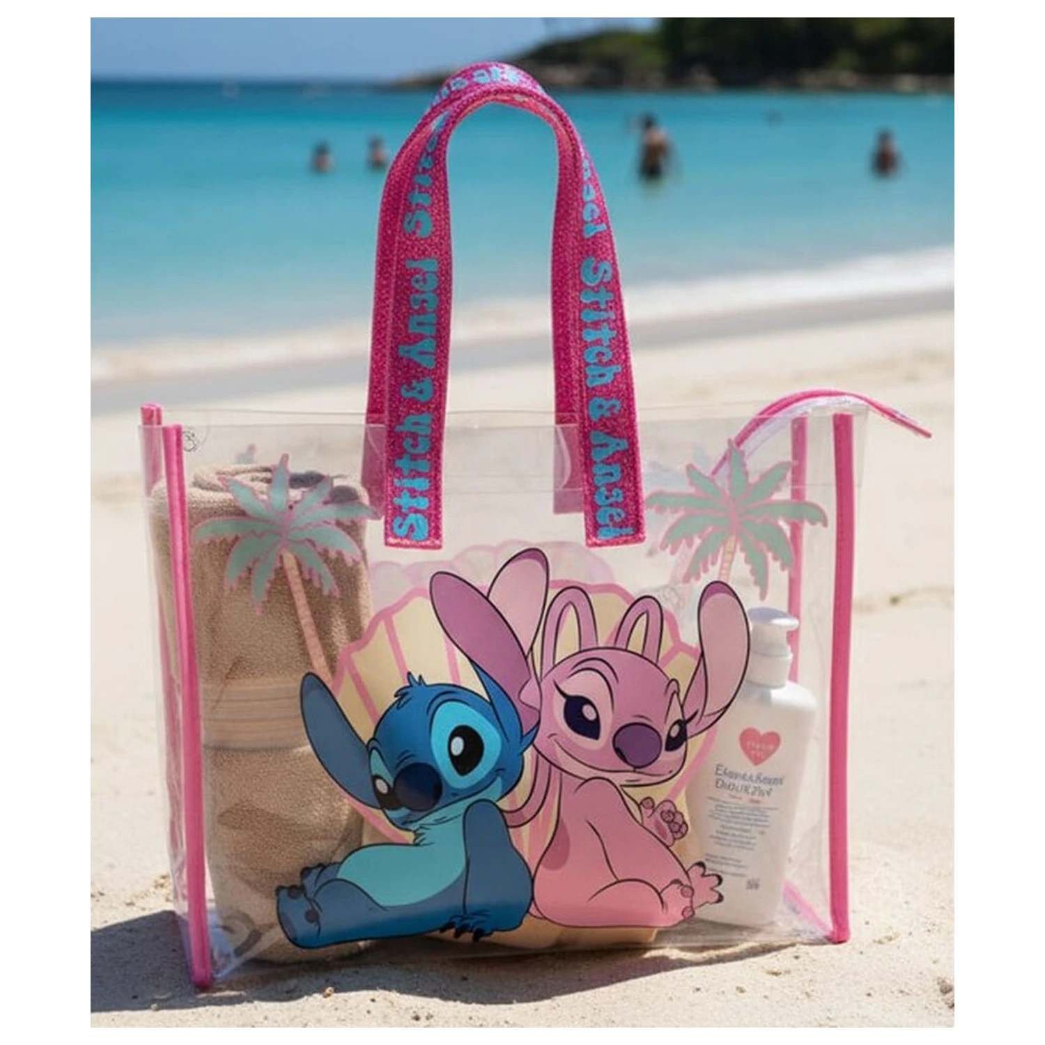 Disney Stitch & Angel torba za plažu fotografija proizvoda