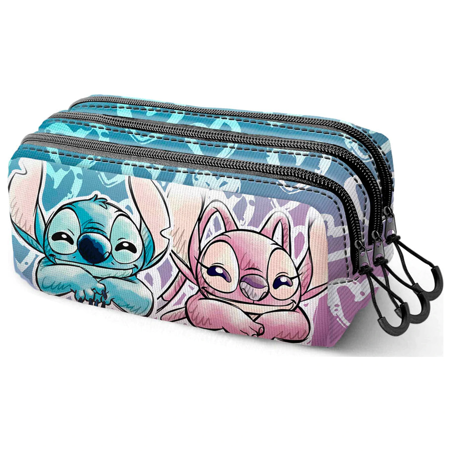 Disney Stitch & Angel trostruka pernica fotografija proizvoda