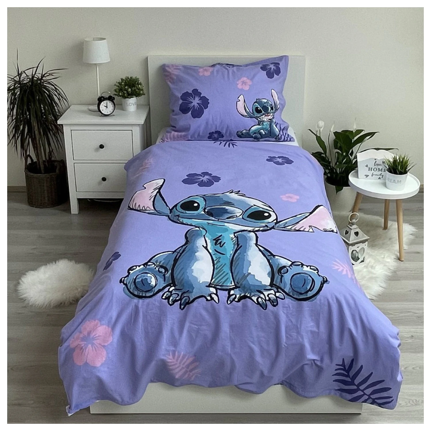 Disney Stitch Blooming navlaka za poplun fotografija proizvoda