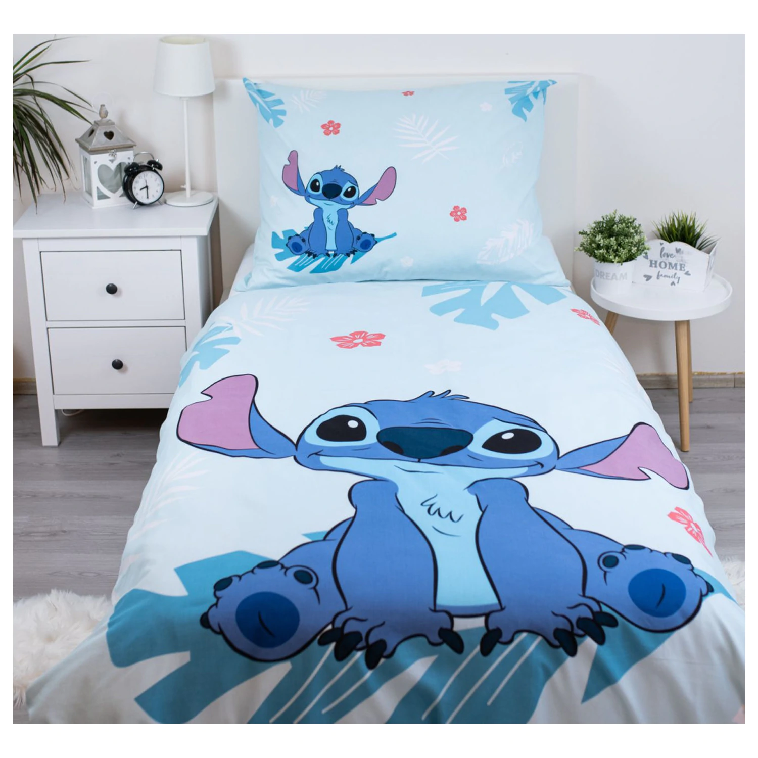 Disney Stitch plava navlaka za poplun fotografija proizvoda