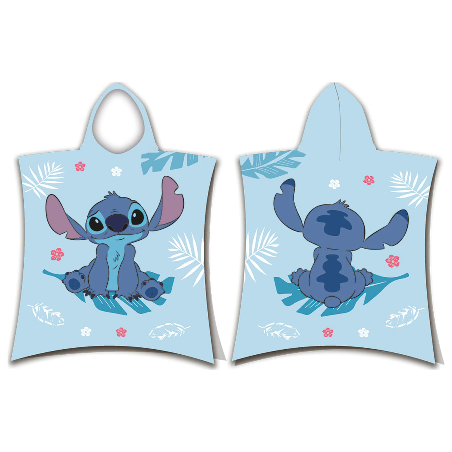 Disney Stitch Plavi pončo ručnik za plažu fotografija proizvoda