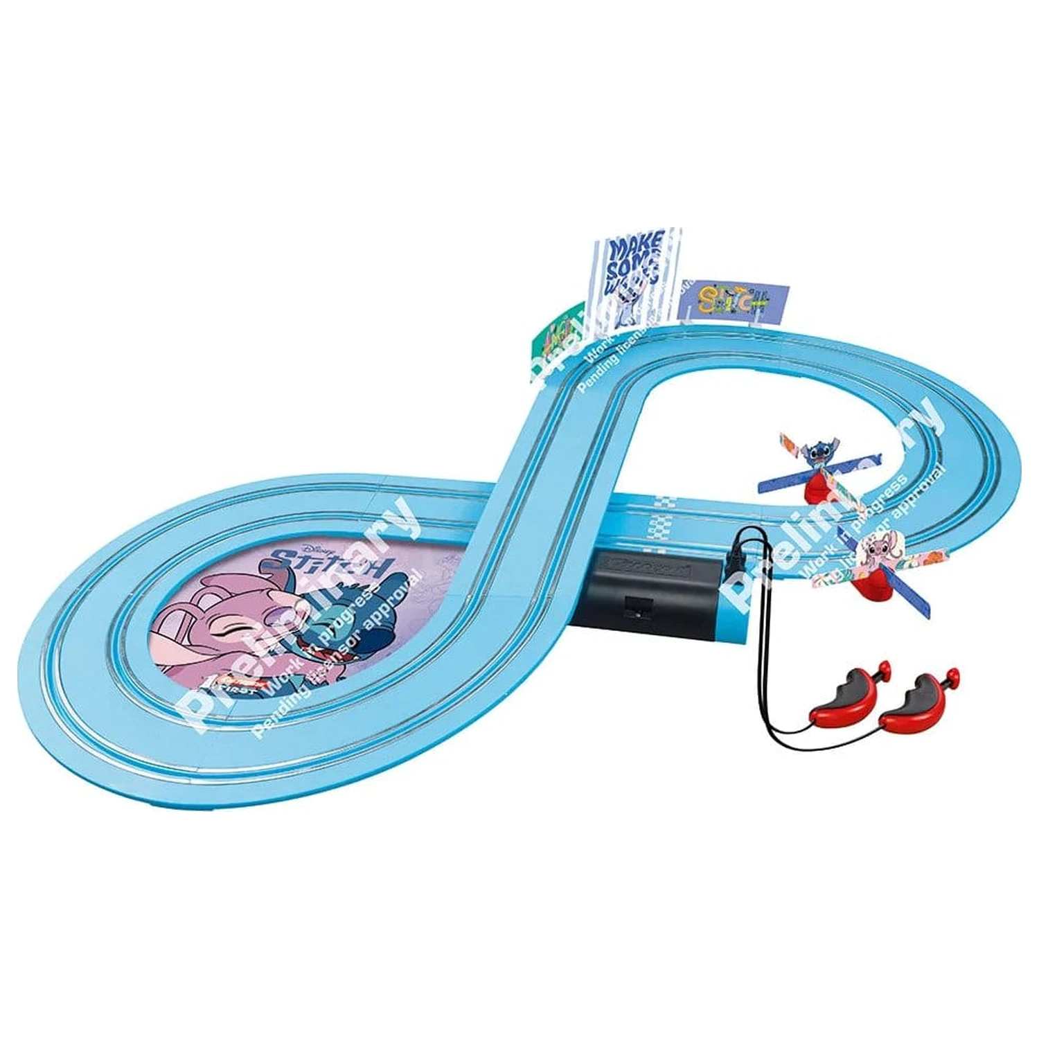 Disney Stitch Carrera First trkaća staza set Disney Stitch 2,4 inča fotografija proizvoda
