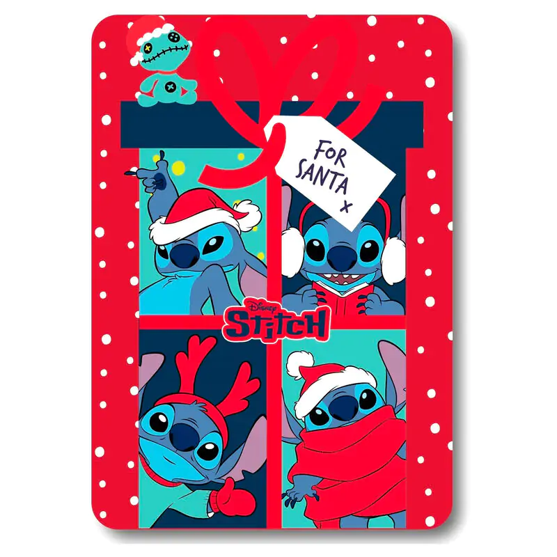 Disney Stitch Christmas polarna deka fotografija proizvoda