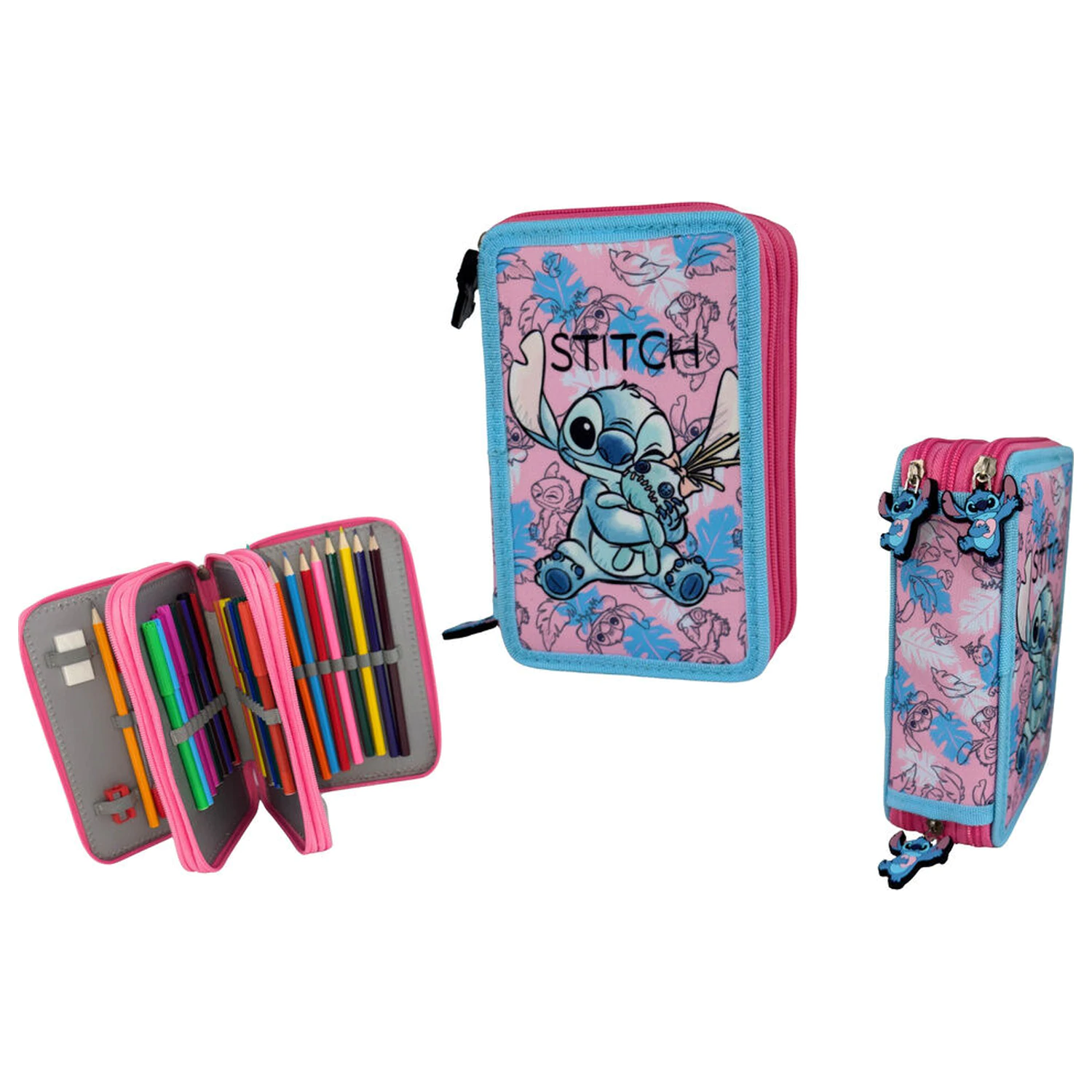 Disney Stitch Lutka trostruka pernica fotografija proizvoda