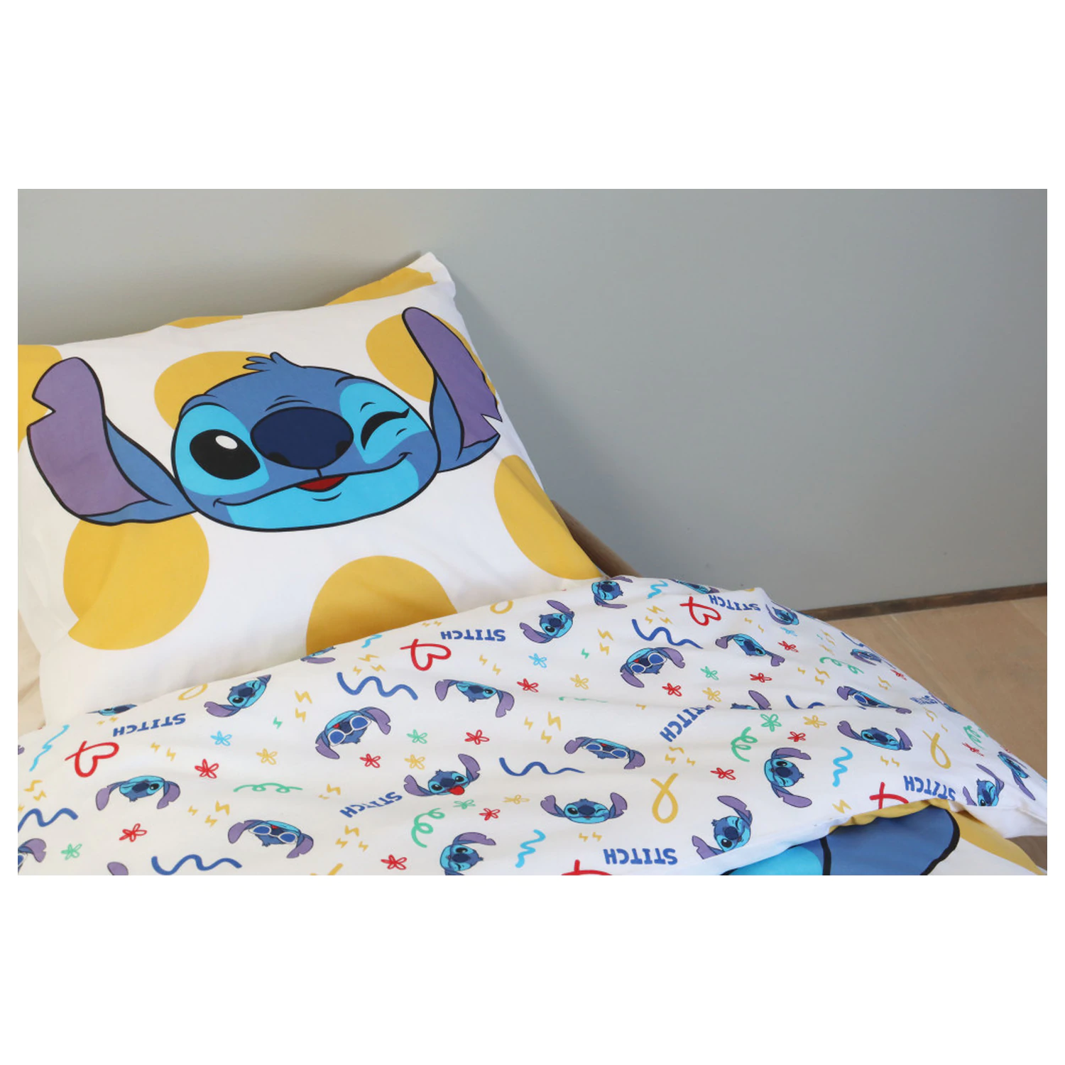Disney Stitch Dots Dječja navlaka za poplun za djecu i predškolce fotografija proizvoda