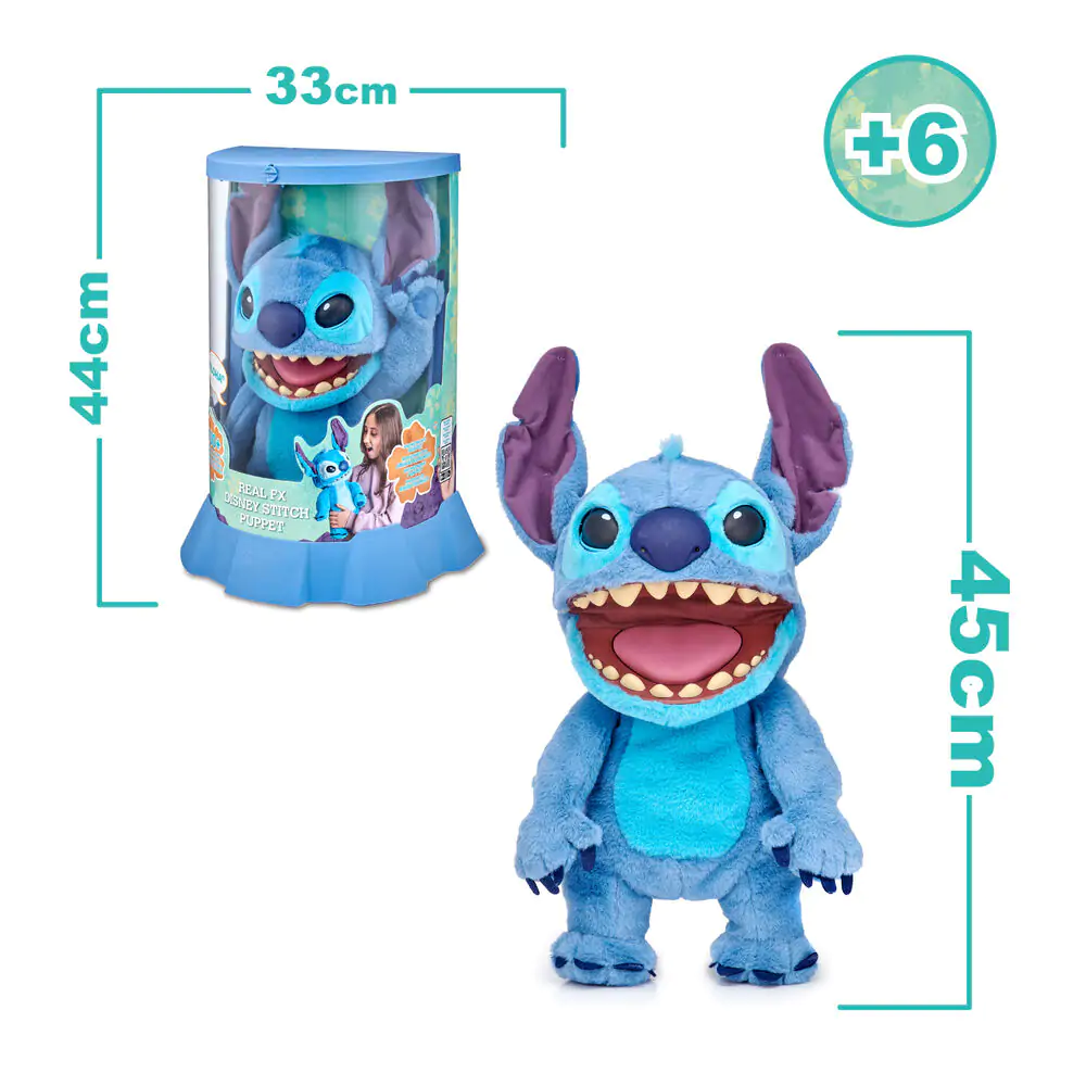 Disney Stitch električna interaktivna lutka figura 45cm fotografija proizvoda