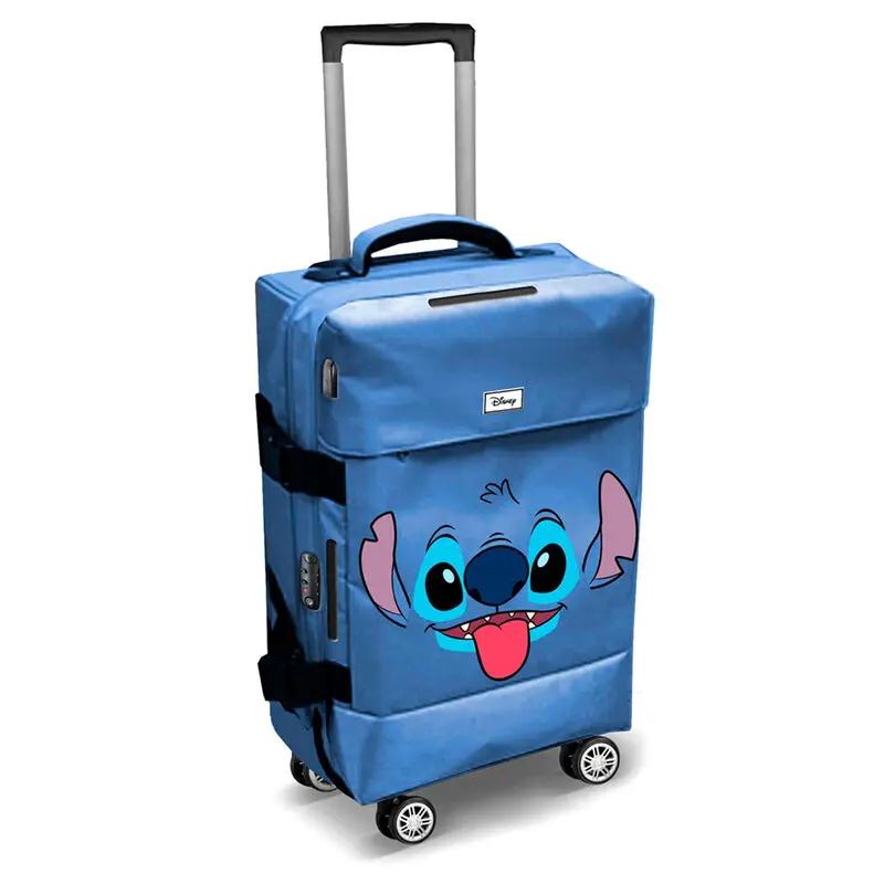 Disney Stitch Face trolley kovčeg 55cm fotografija proizvoda