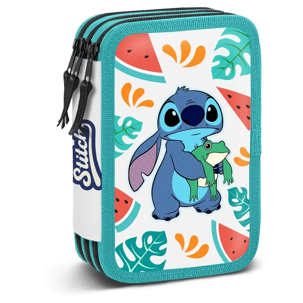 Disney Stitch Frog trostruka pernica fotografija proizvoda