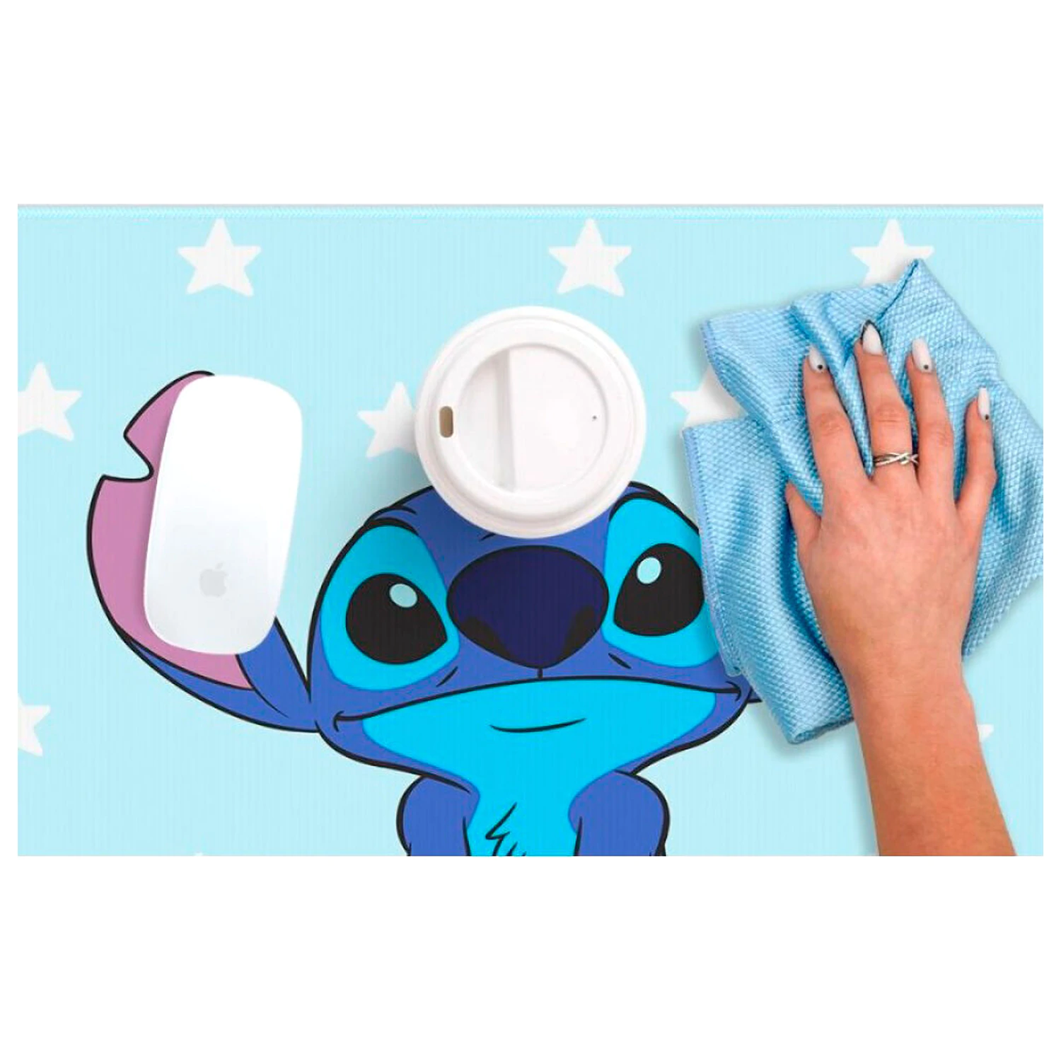 Disney Stitch podloga za gaming stol fotografija proizvoda