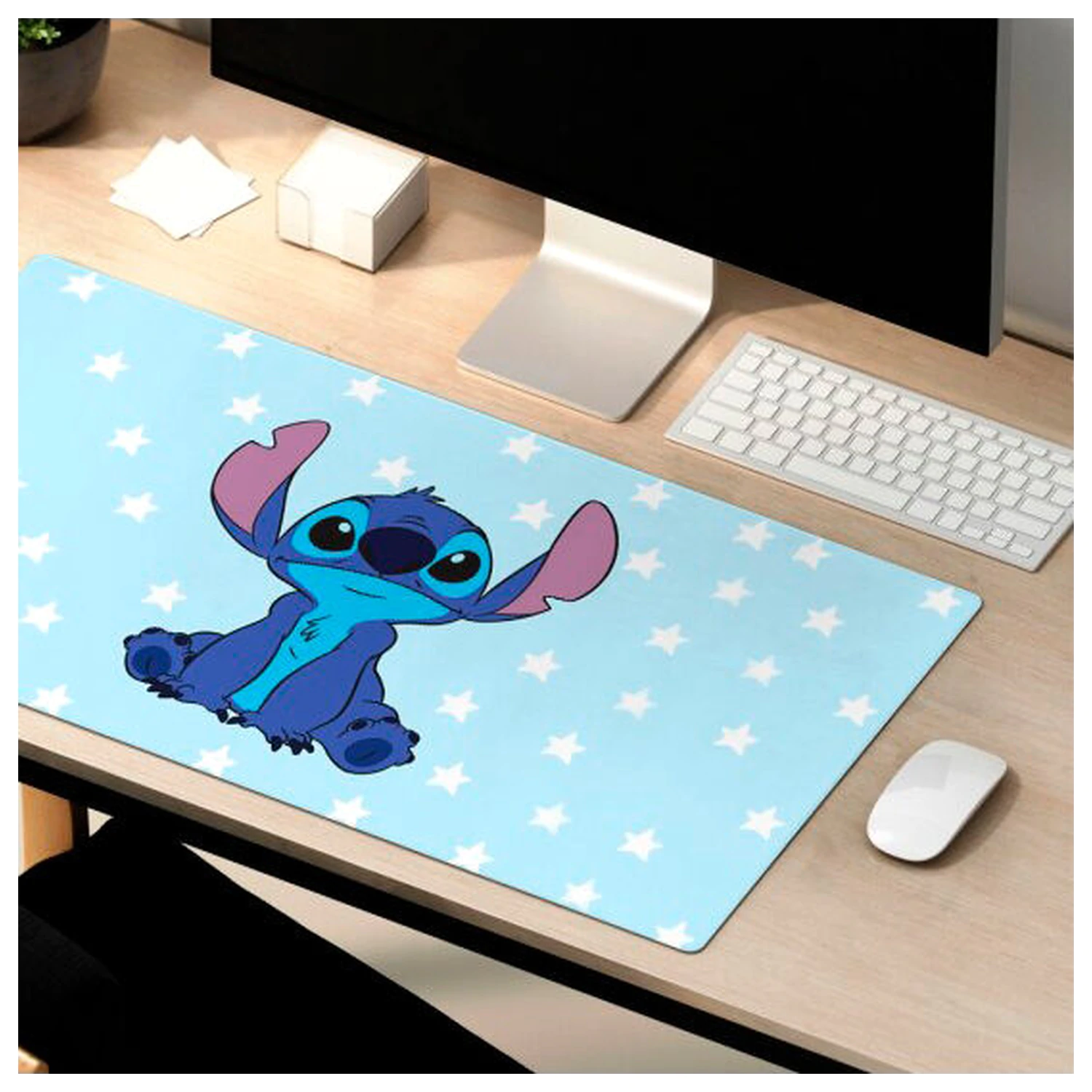 Disney Stitch podloga za gaming stol fotografija proizvoda