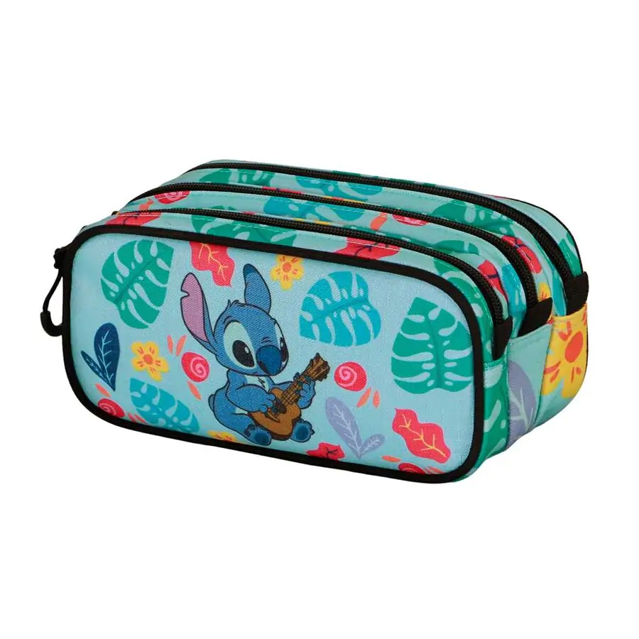 Disney Stitch Guitar trostruka pernica fotografija proizvoda