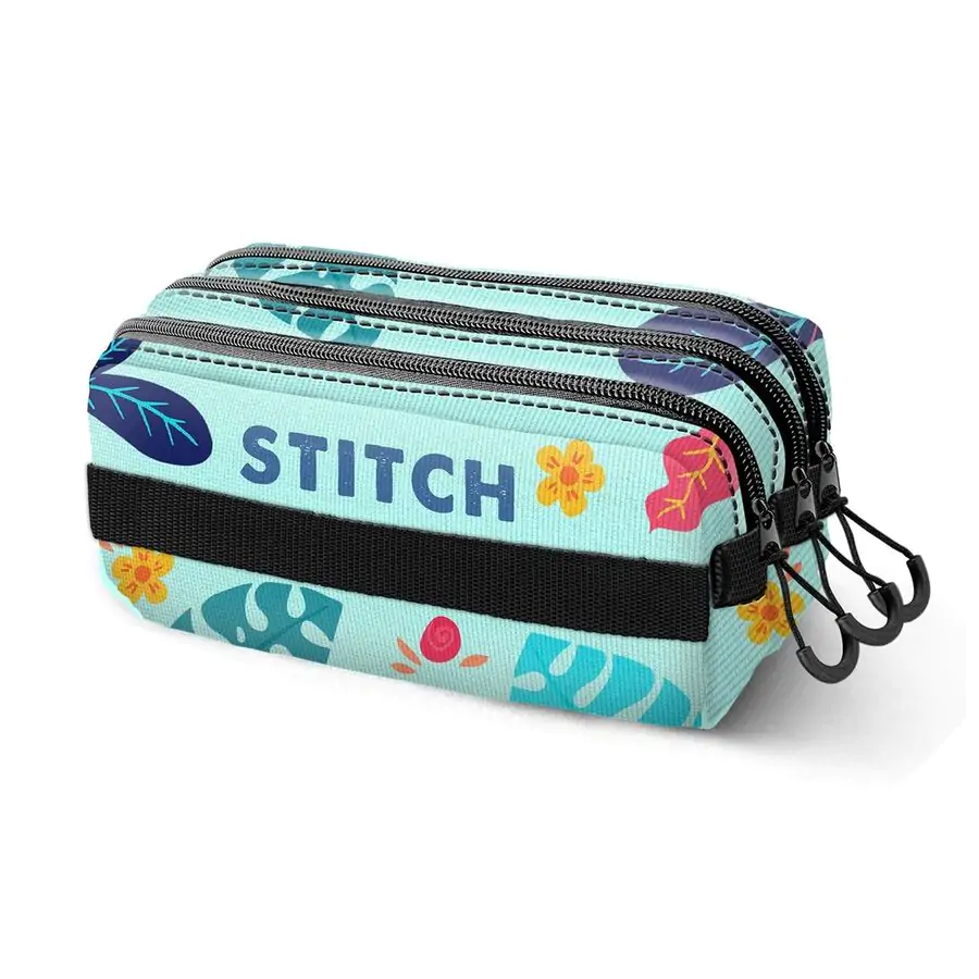 Disney Stitch Guitar trostruka pernica fotografija proizvoda
