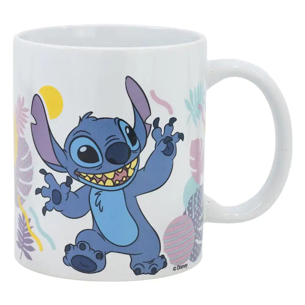 Disney Stitch Hawaian Flower keramička šalica 325 ml fotografija proizvoda