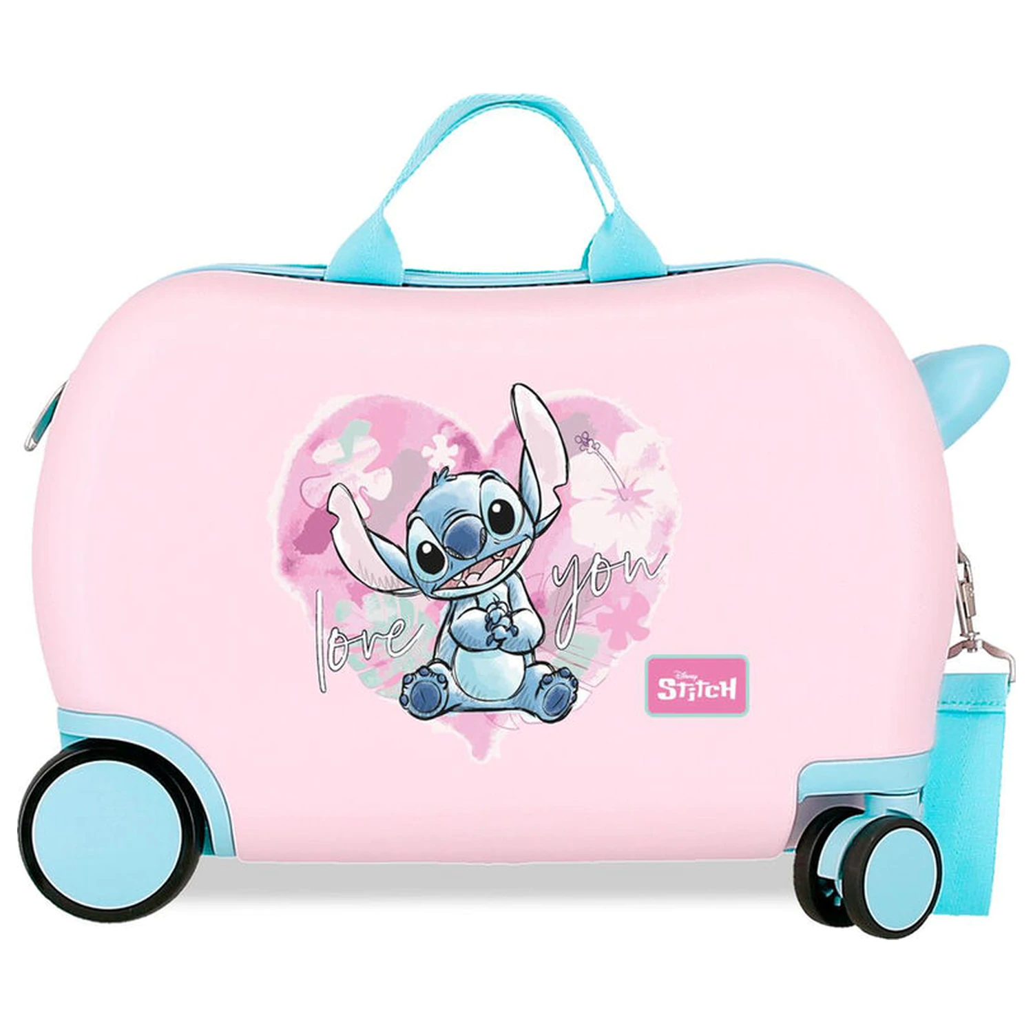 Disney Stitch Heart ABS putni kovčeg na kotače 45cm fotografija proizvoda