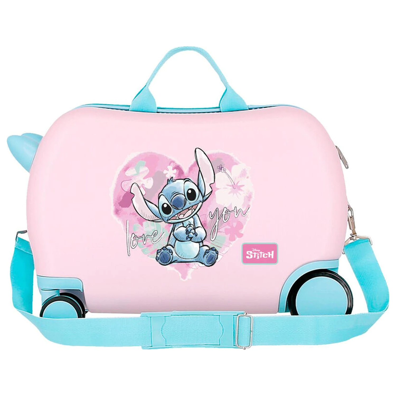 Disney Stitch Heart ABS putni kovčeg na kotače 45cm fotografija proizvoda
