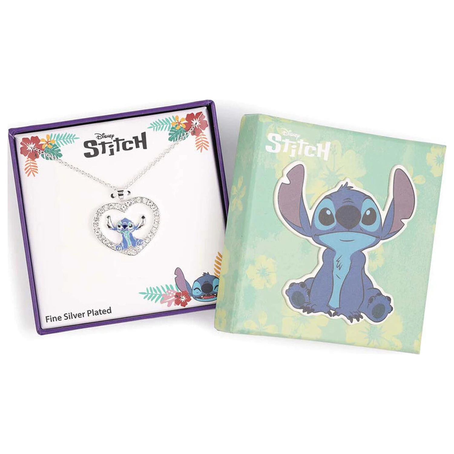 Disney Stitch ogrlica sa srcem fotografija proizvoda