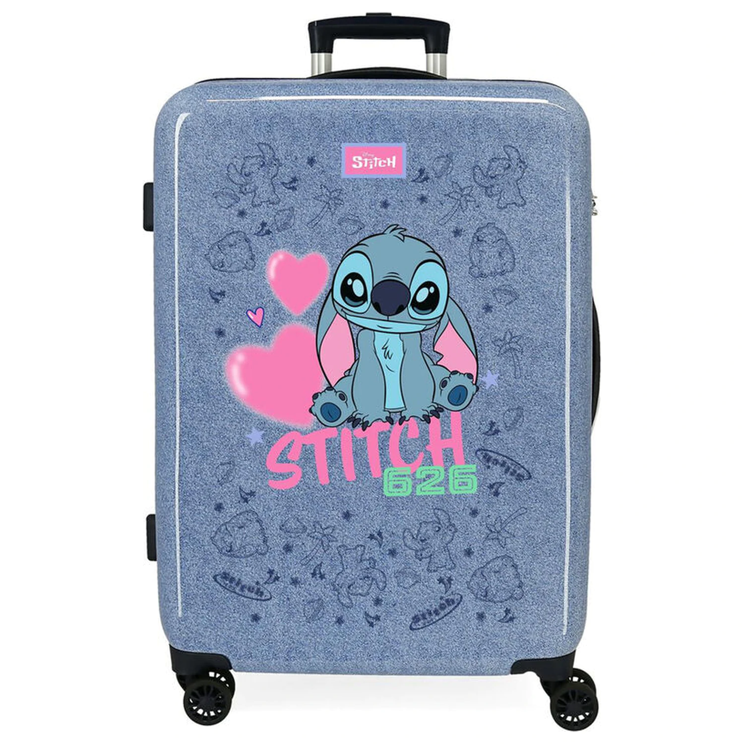 Disney Stitch Hearts ABS kofer na kotačićima 65cm fotografija proizvoda