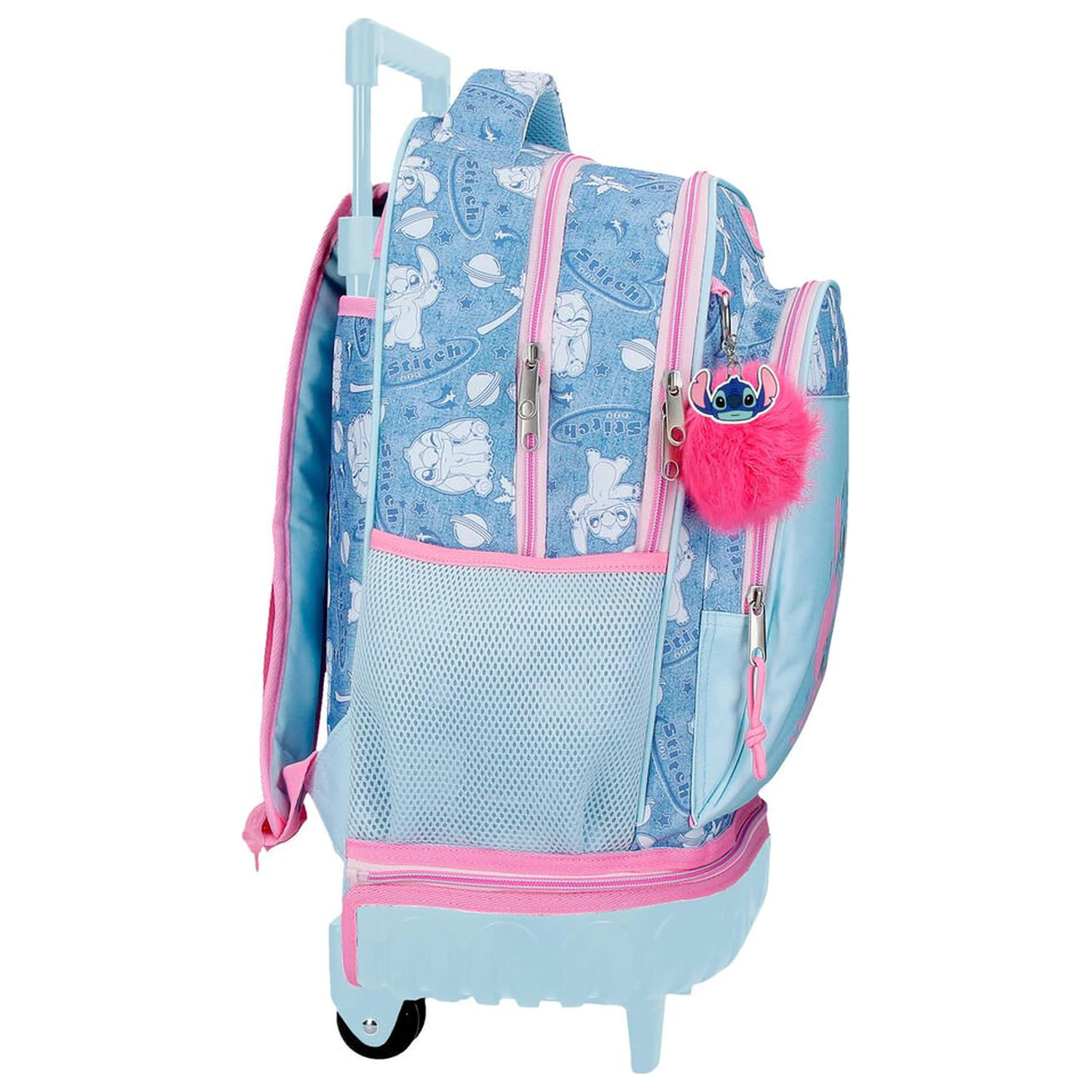 Disney Stitch Hearts rastezljiva kompaktna kolica 43cm fotografija proizvoda