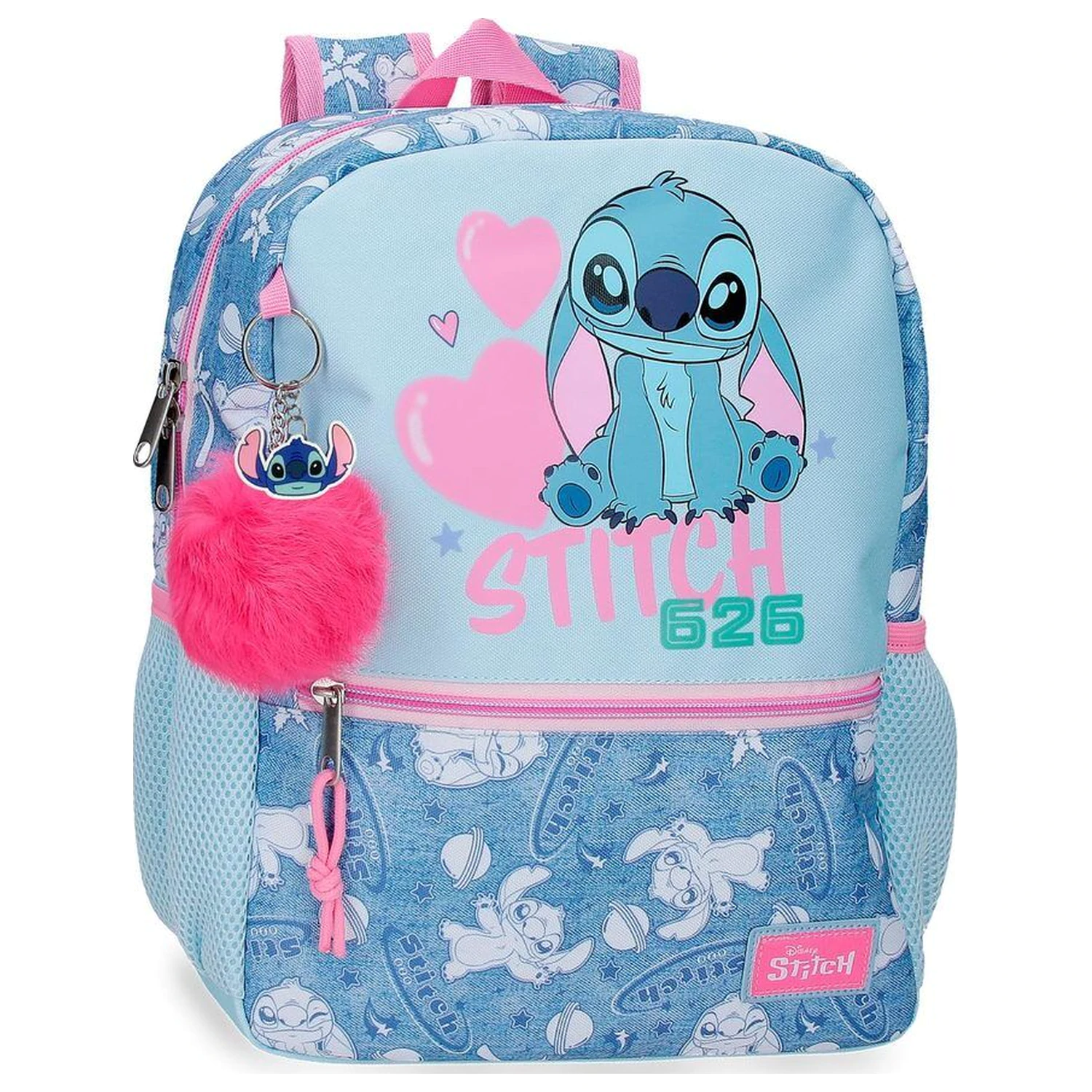 Disney Stitch Hearts prilagodljiv ruksak 33cm fotografija proizvoda