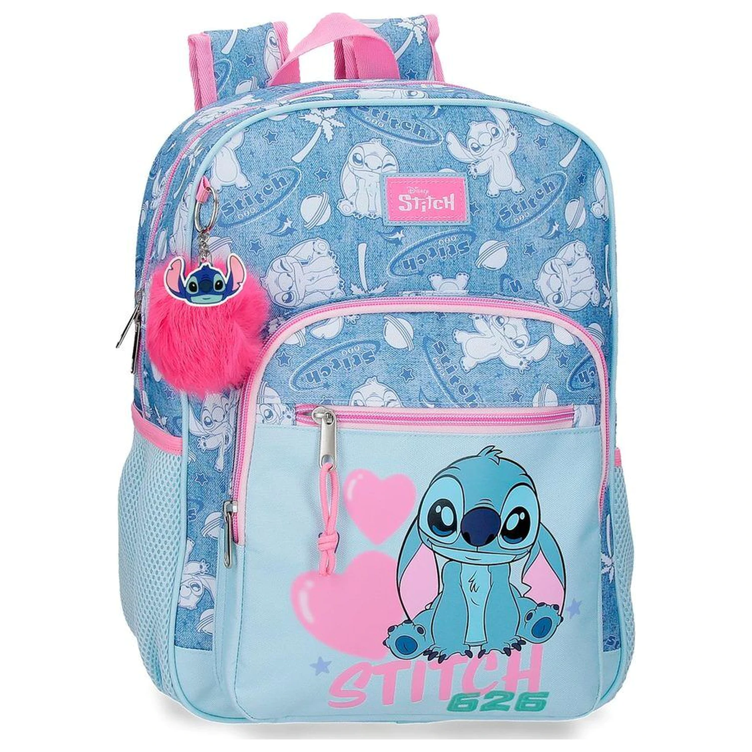 Disney Stitch Hearts prilagodljiv ruksak 38 cm fotografija proizvoda