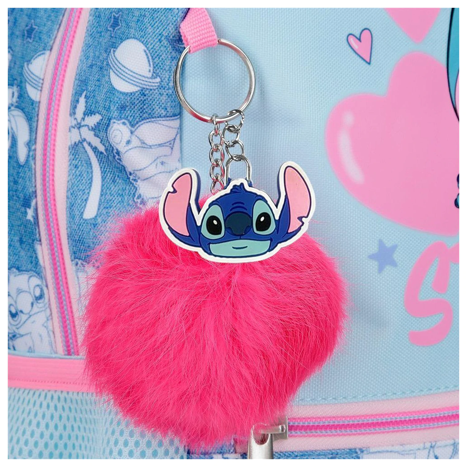Disney Stitch Hearts sportska torba 46cm fotografija proizvoda