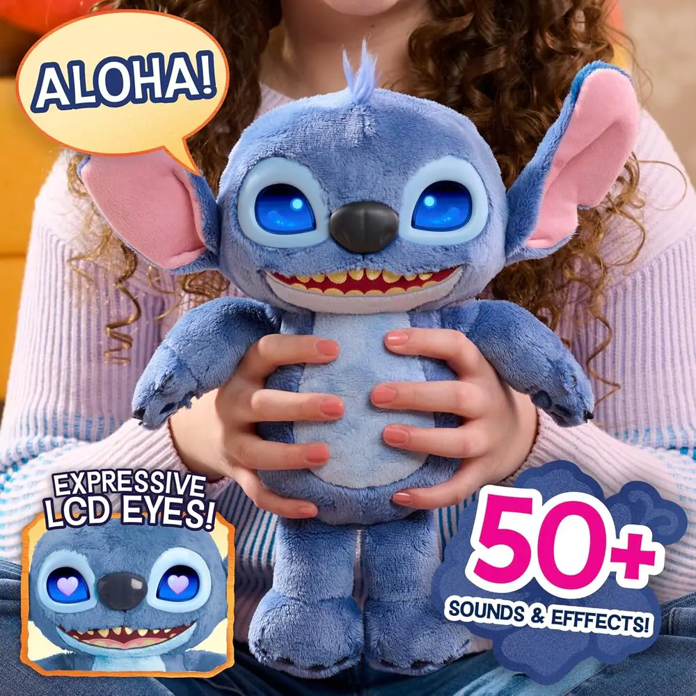 Disney Stitch interaktivna plišana igračka 30 cm fotografija proizvoda