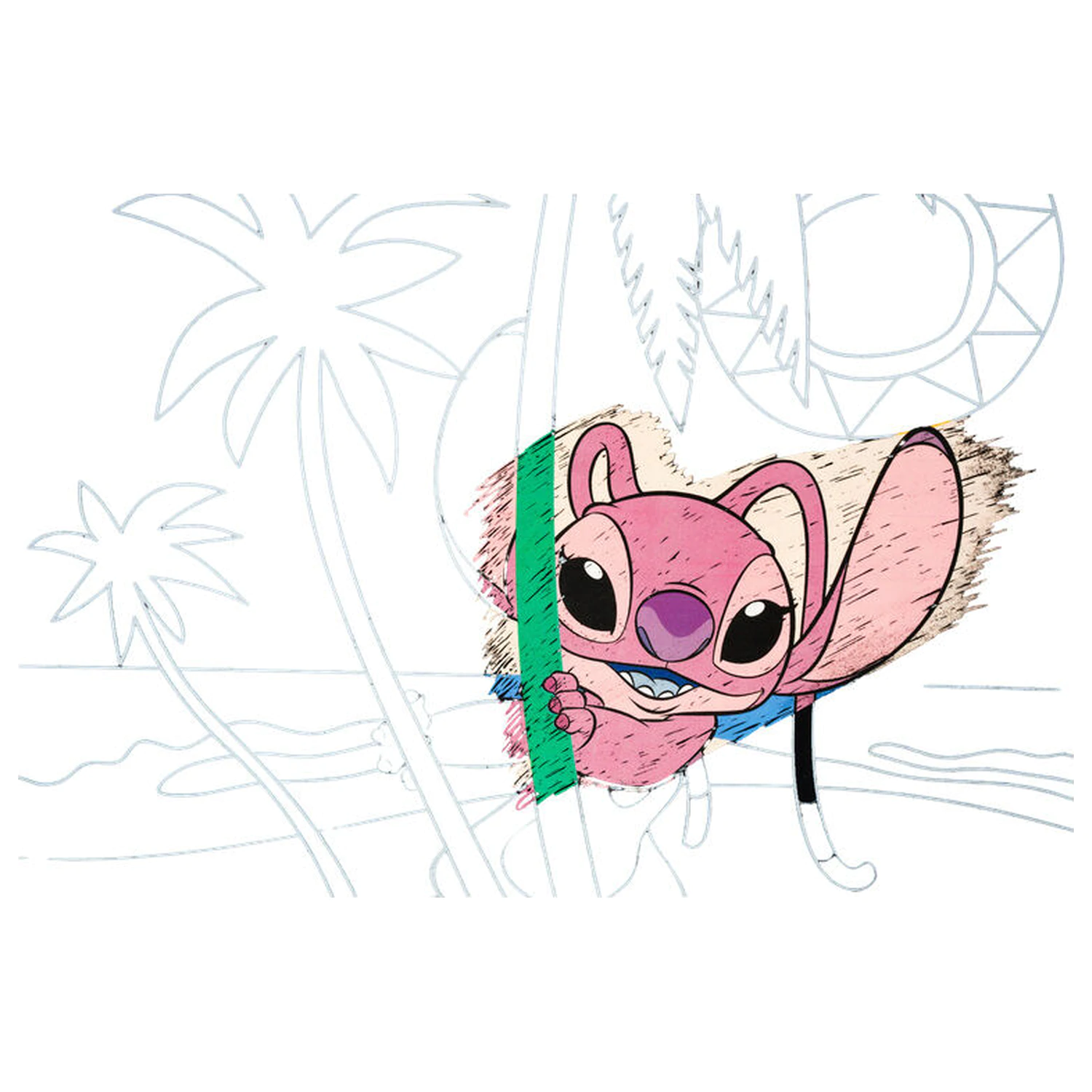 Disney Stitch set za grebanje fotografija proizvoda