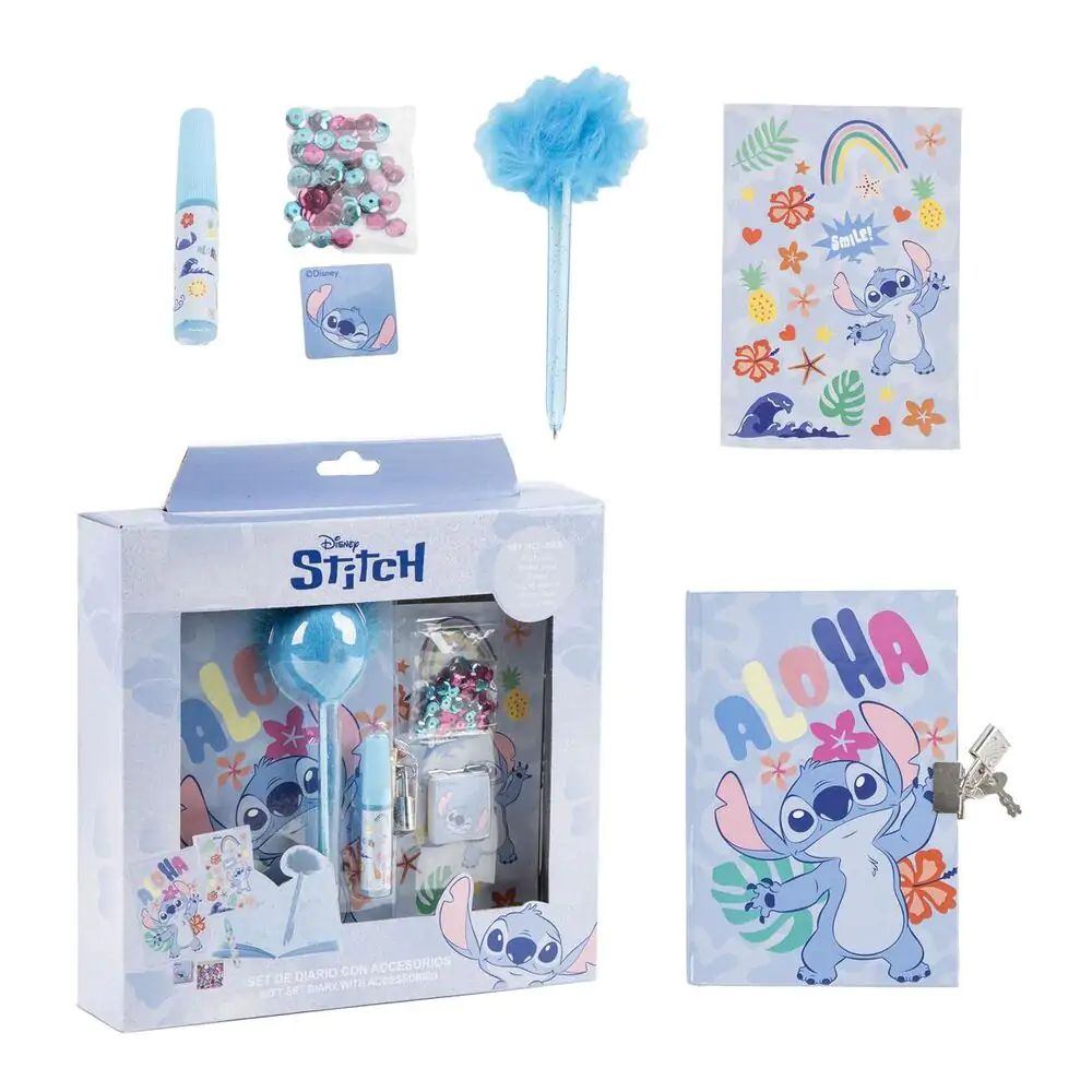 Disney Stitch Set Dnevnika fotografija proizvoda