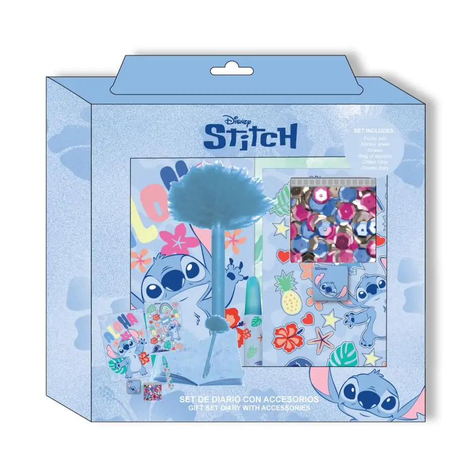 Disney Stitch Set Dnevnika fotografija proizvoda