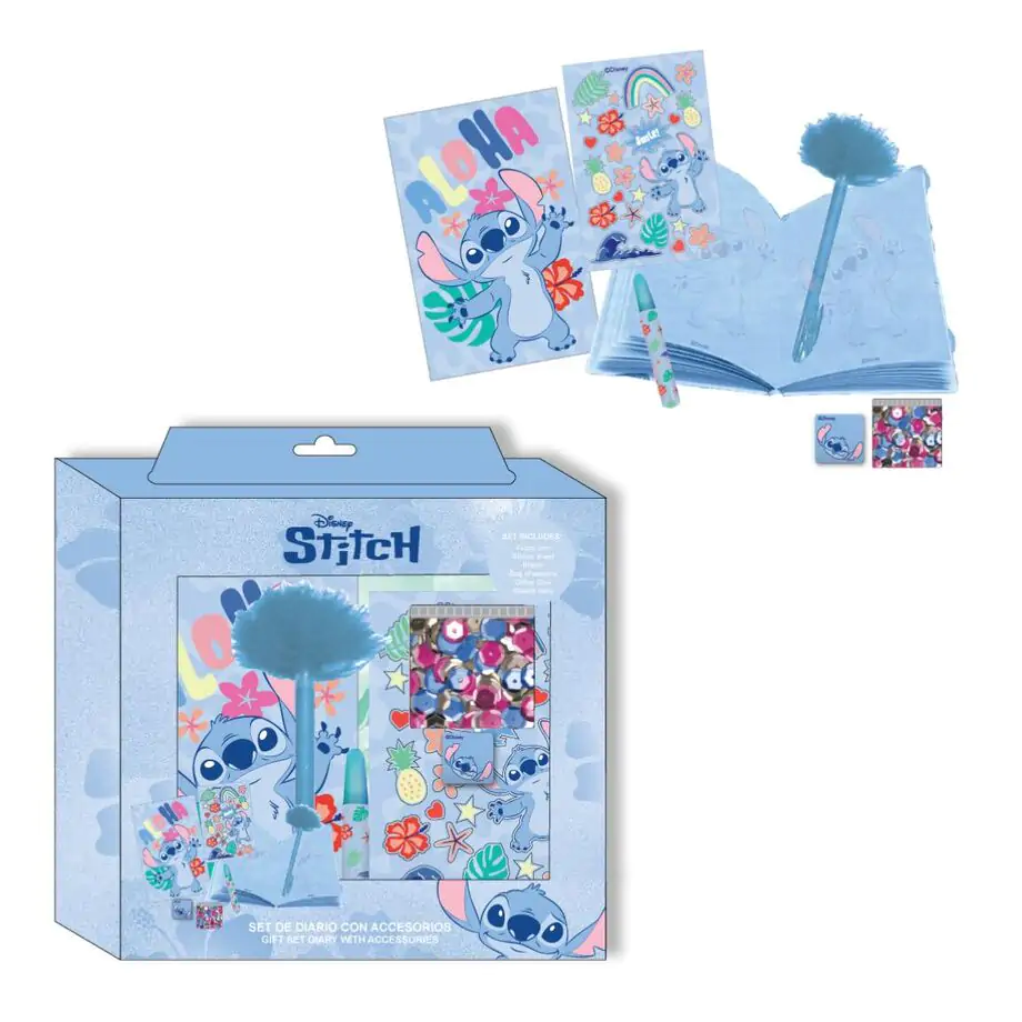 Disney Stitch Set Dnevnika fotografija proizvoda