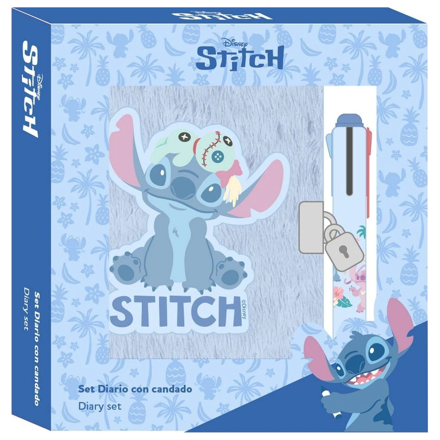 Disney Stitch Dnevnik + olovka u 4 boje fotografija proizvoda
