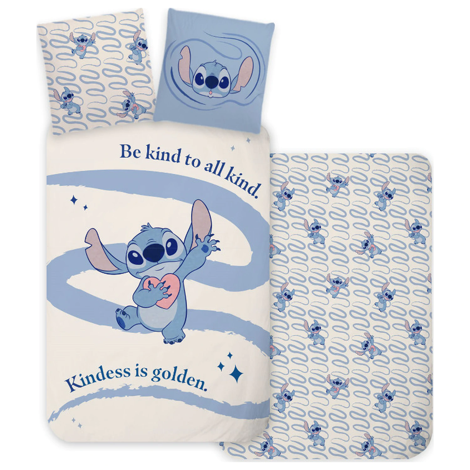 Disney Stitch Kindness navlaka za poplun za malu djecu/predškolce fotografija proizvoda