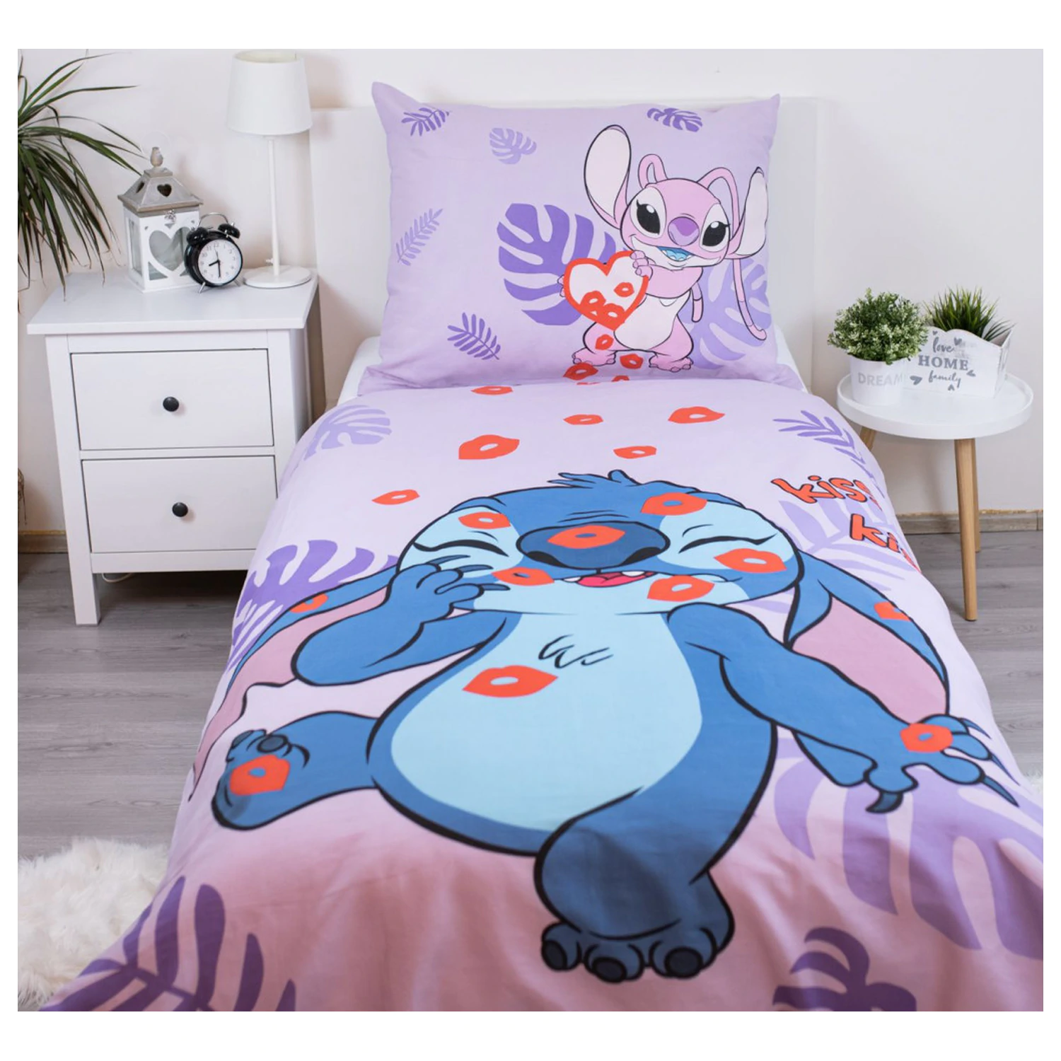 Disney Stitch Kiss navlaka za poplun fotografija proizvoda