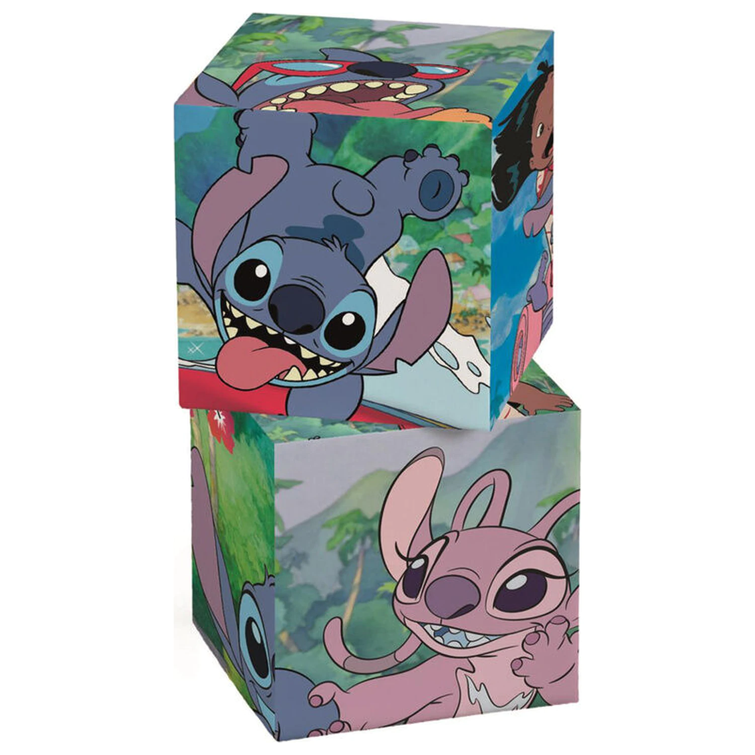 Disney Stitch kocke puzzle 12 komada fotografija proizvoda