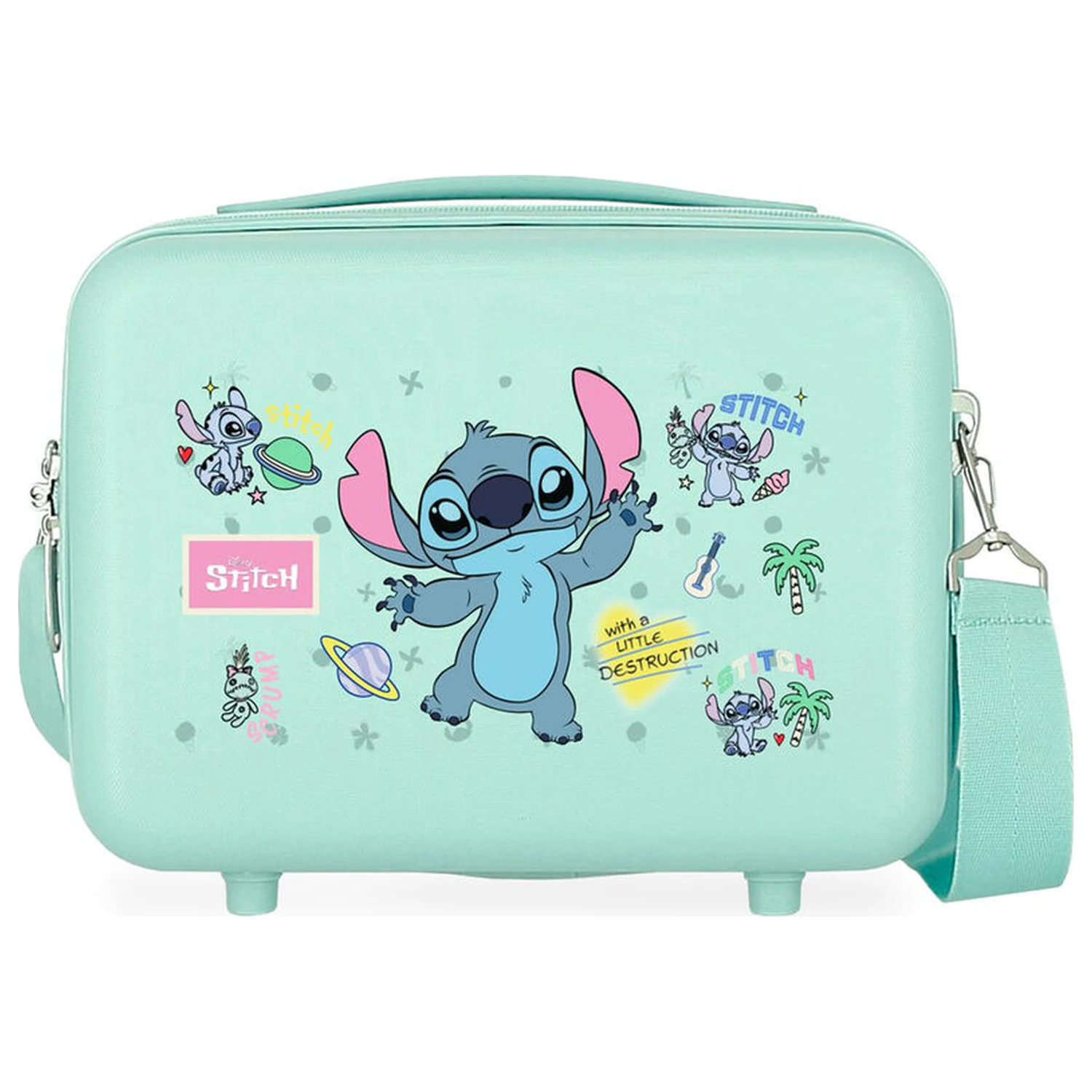 Disney Stitch Little Destruction ABS prilagodljiva kozmetička torba 29 cm fotografija proizvoda