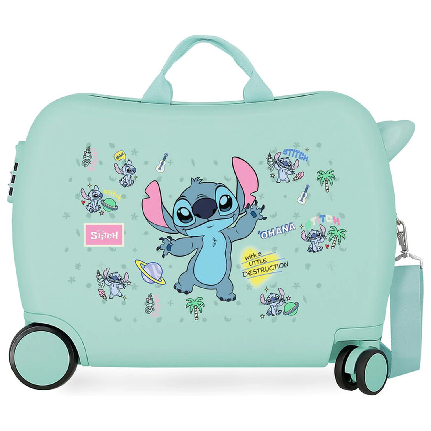 Disney Stitch Little Destruction ABS putni kovčeg na kotačima 50cm fotografija proizvoda