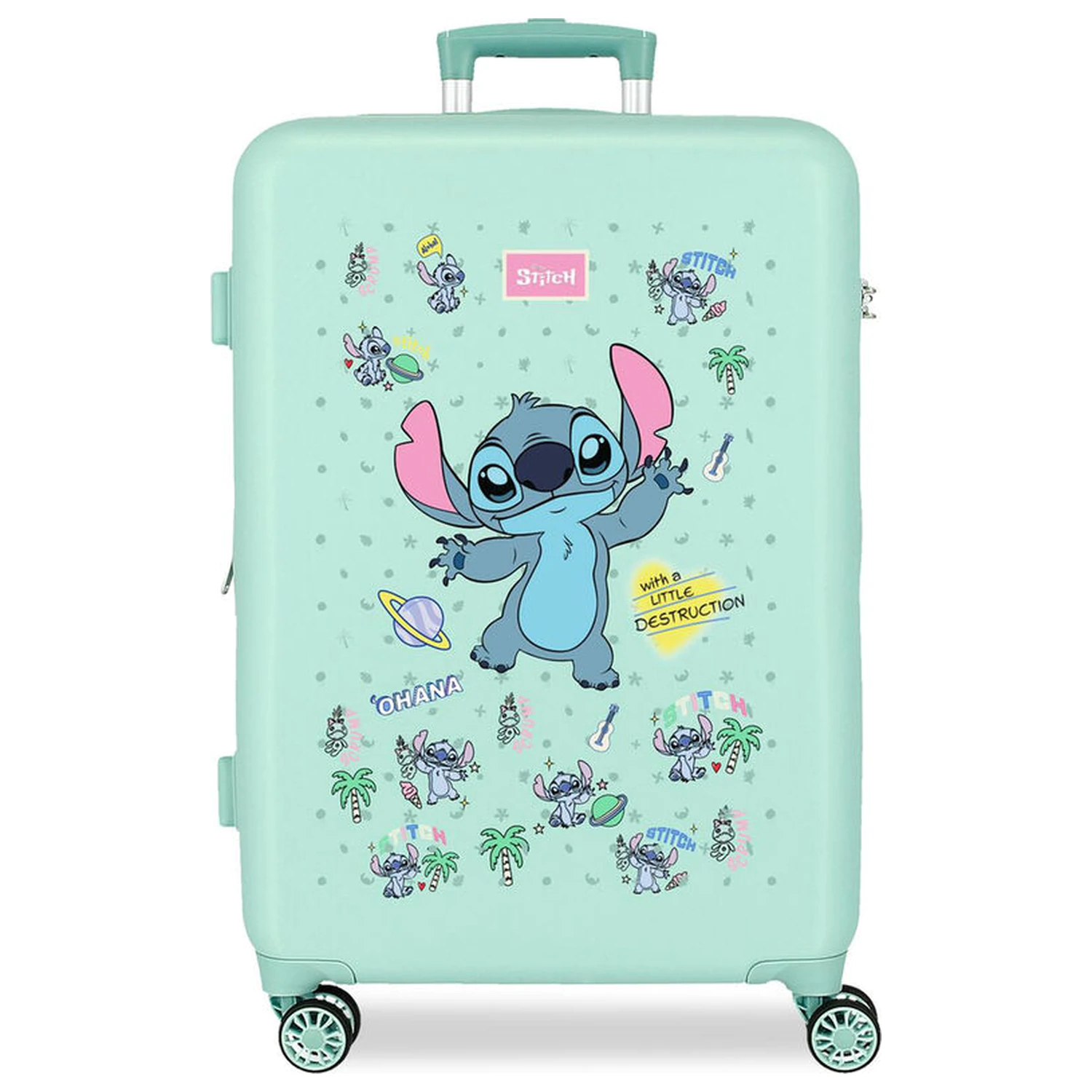 Disney Stitch Little Destruction ABS putni kovčeg s kotačićima 65cm fotografija proizvoda