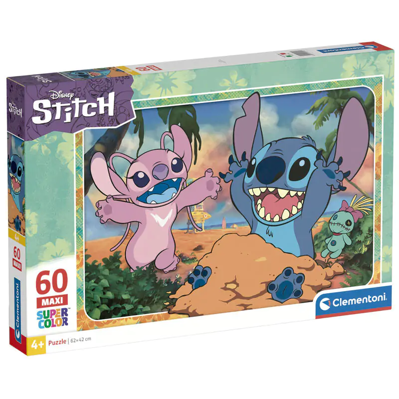 Disney Stitch maxi puzzle 60 komada fotografija proizvoda