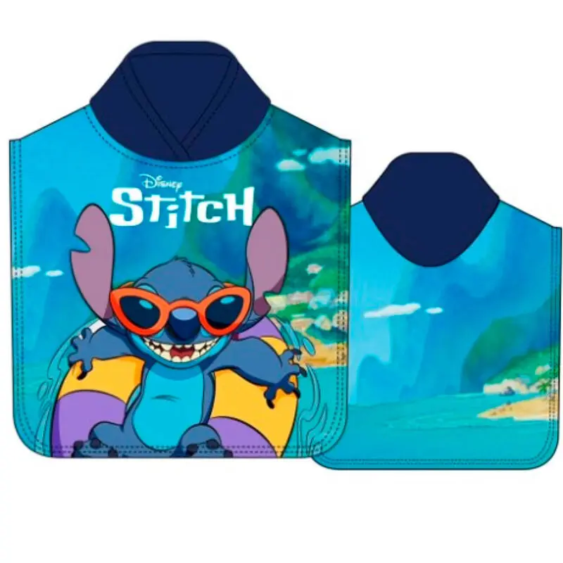 Disney Stitch pončo ručnik od mikrofibre fotografija proizvoda