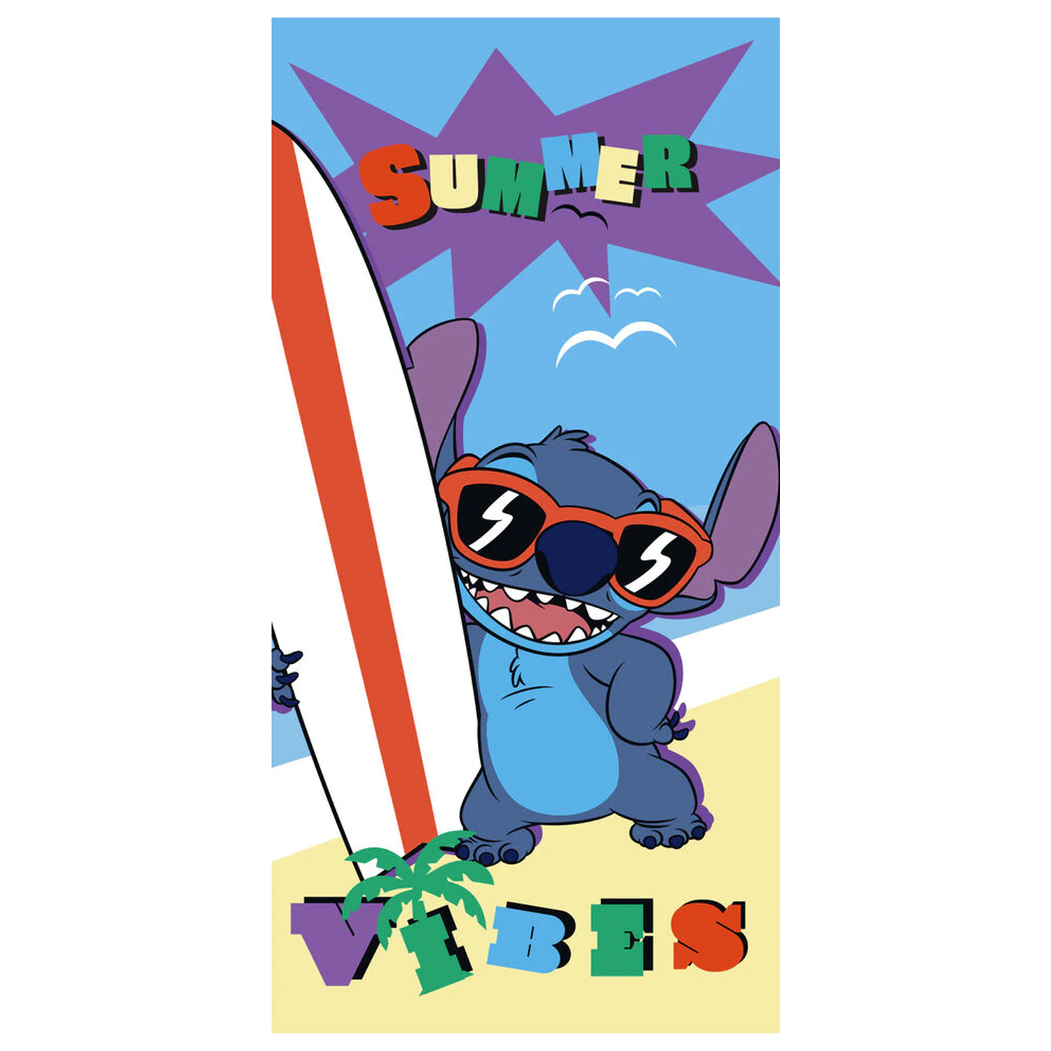 Disney Stitch ručnik za plažu od mikrofibre fotografija proizvoda