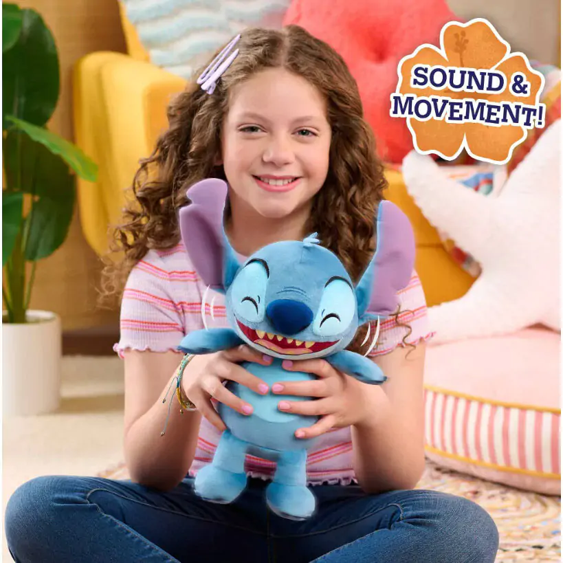 Disney Stitch plišana igračka 28cm sound & movement fotografija proizvoda