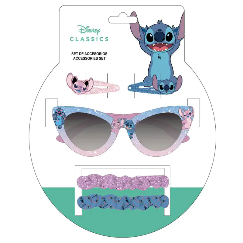 Disney Stitch sunčane naočale i set dodatka za kosu fotografija proizvoda