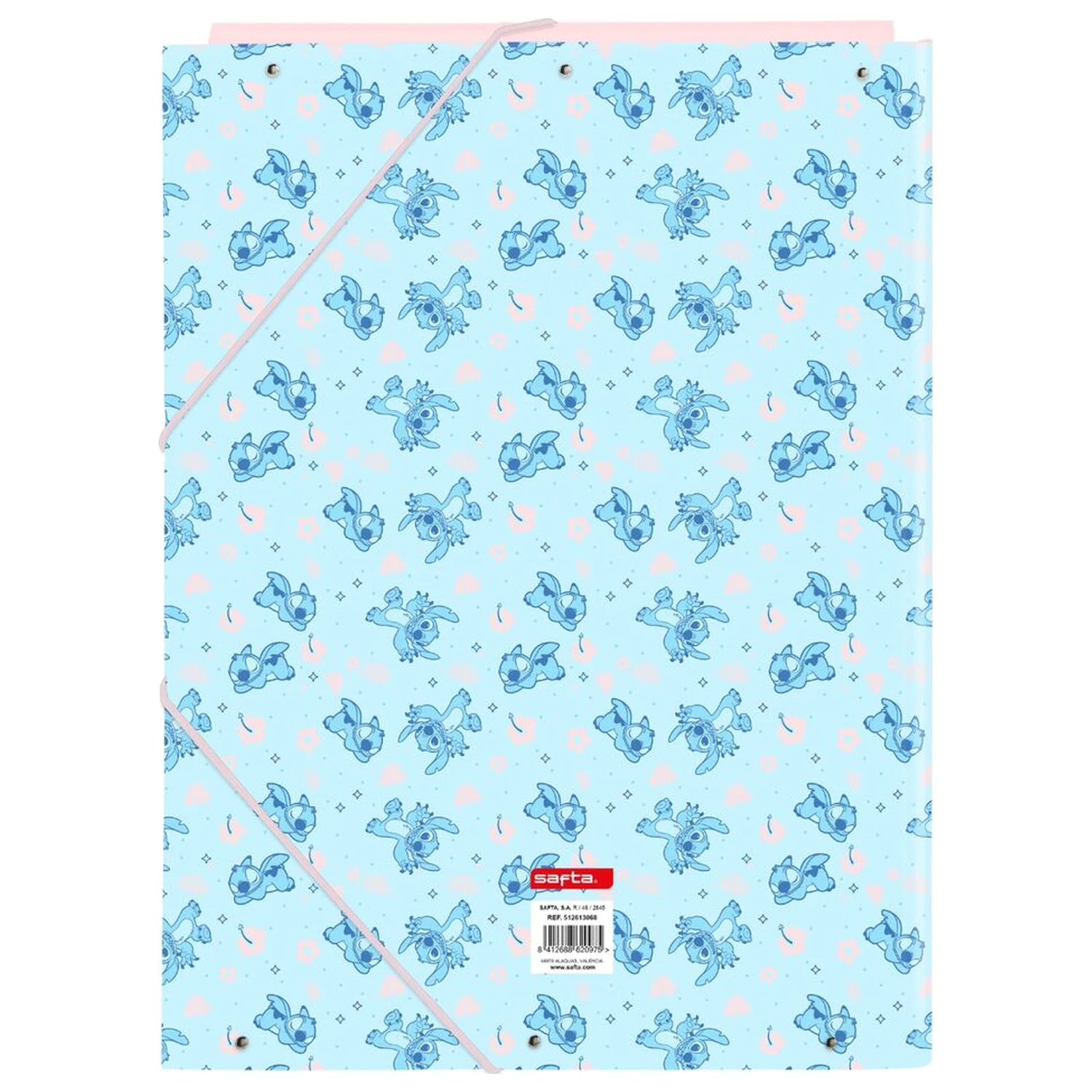 Disney Stitch Ohana A4 kartonski registrator s preklopima fotografija proizvoda