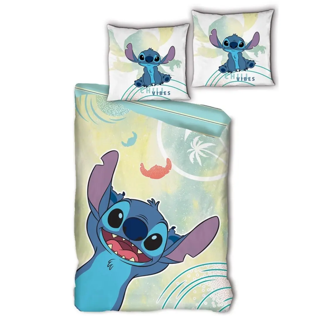 Disney Stitch pamučna navlaka za poplun za krevet 90cm fotografija proizvoda