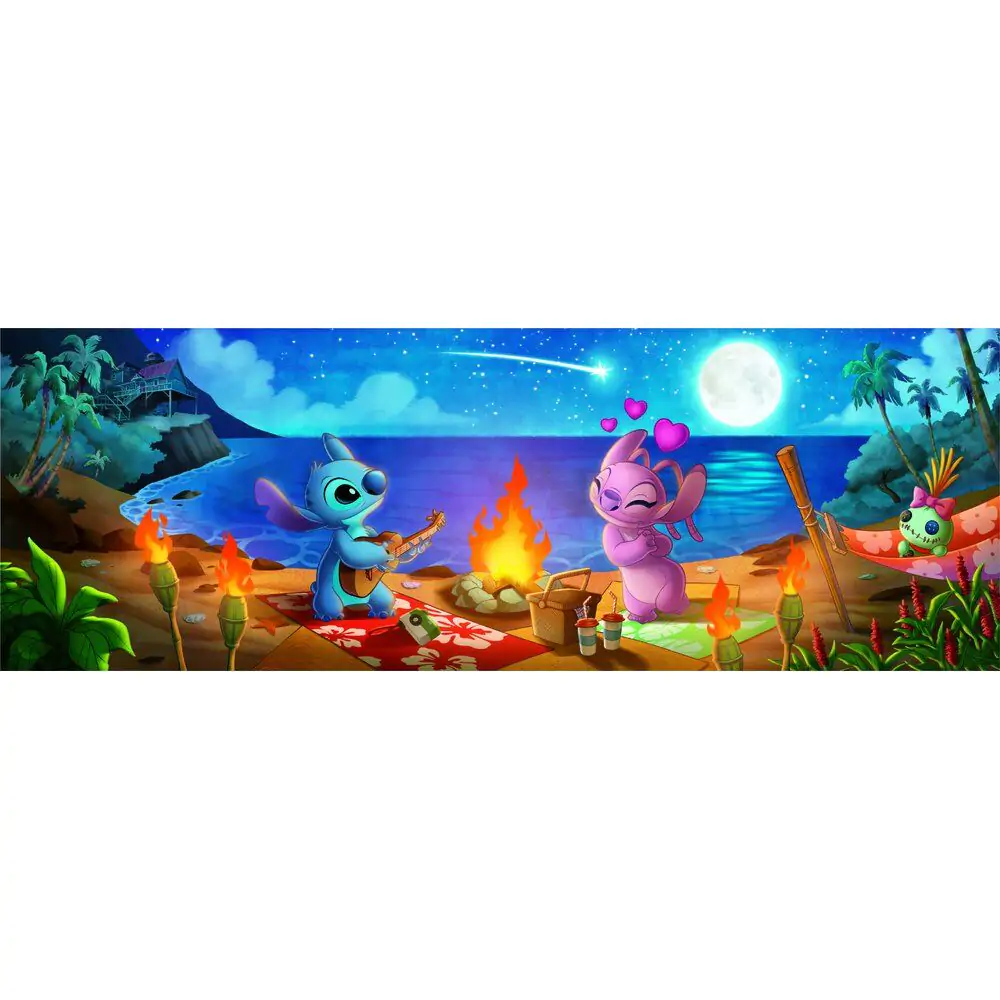 Disney Stitch panorama puzzle 1000 kom fotografija proizvoda