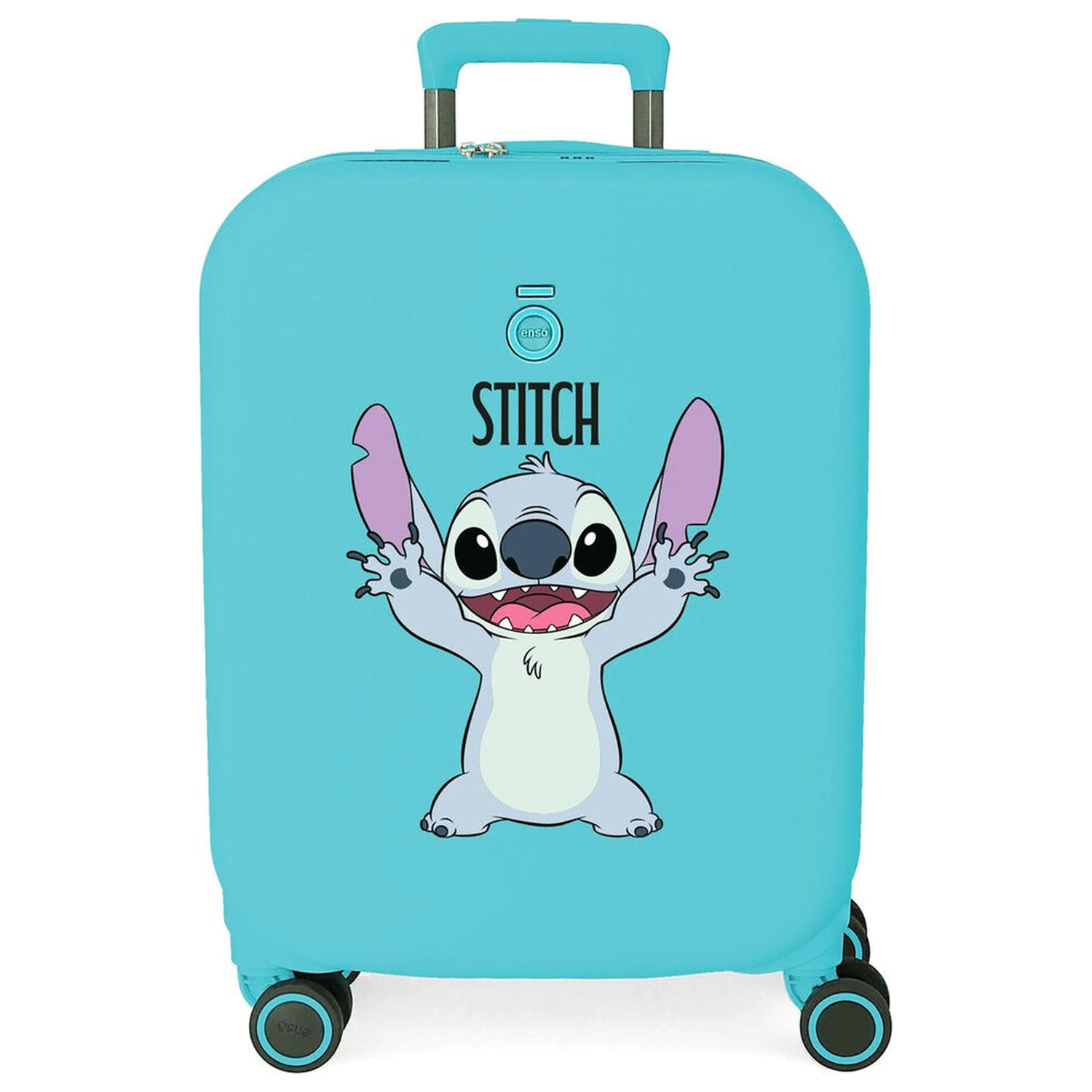 Disney Stitch razigrani ABS putni kovčeg na kotače 55 cm fotografija proizvoda