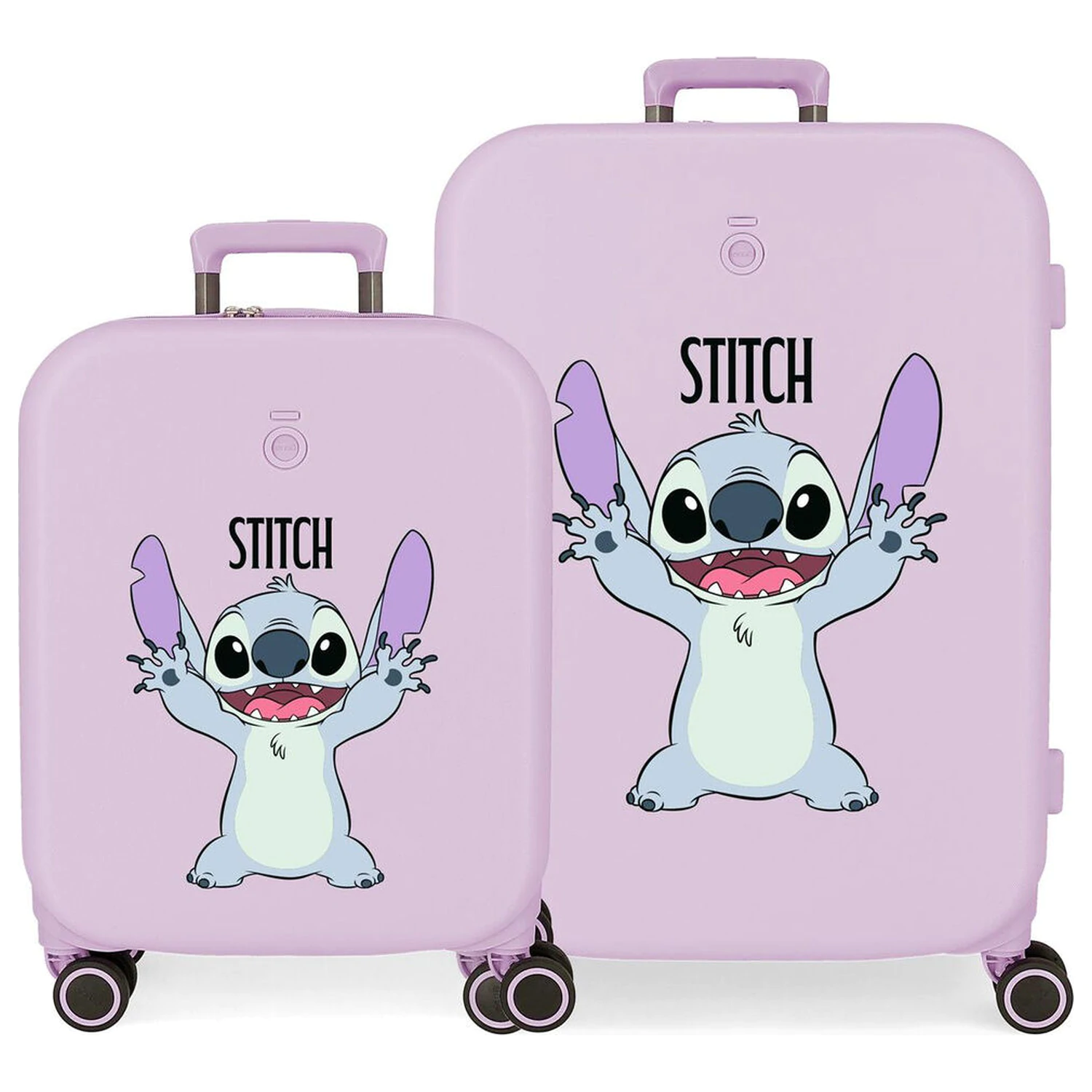 Disney Stitch Razigrani set 2 ABS kofera s kotačima 55-70cm fotografija proizvoda