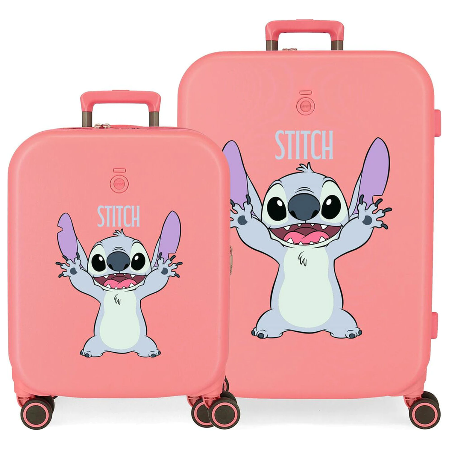Disney Stitch Razigrani set 2 ABS kofera s kotačima 55-70cm fotografija proizvoda