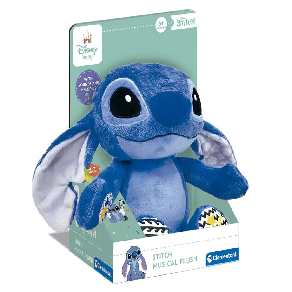 Disney Stitch glazbena plišana igračka fotografija proizvoda